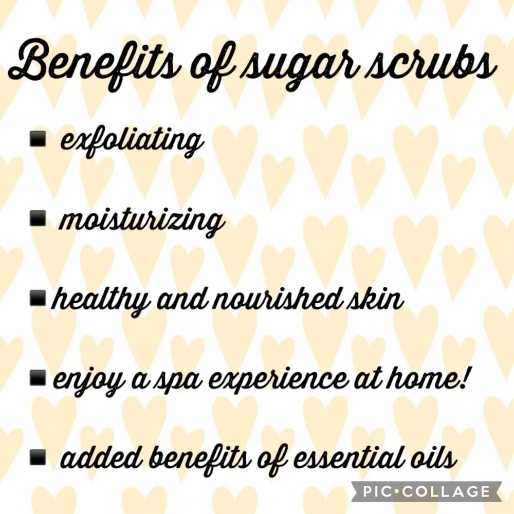 Sugar scrub trio, all natural & hand crafted made to order. Three 4 oz. scrubs. - Picture 4 of 15